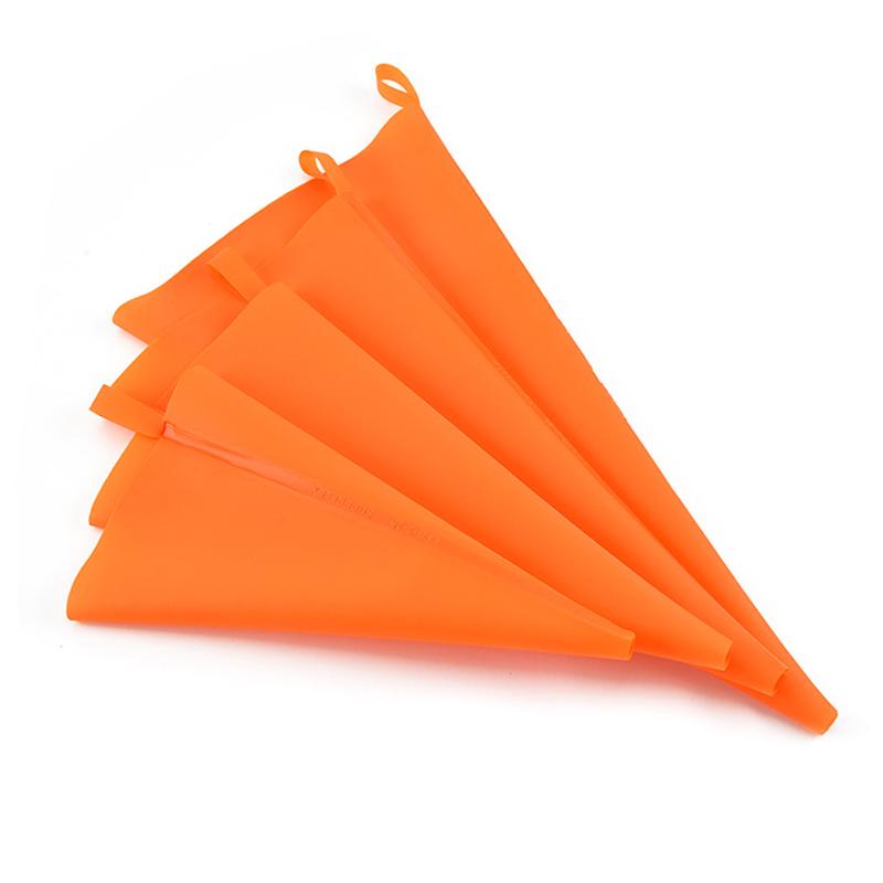 25 cm ~ 40 cm Silikonbeutel Süßigkeiten für Gebäck Eva/Tpu Backzubehör Kuchendekorationswerkzeuge Wiederverwendbare Spritzbeutel Küche Reposteria