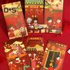 6Pcs Chinese New Year Red Envelopes 2025 Lunar Yera of The Snake Red Money Pocket Spring Festival Lucky Hong Bao