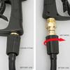 High Pressure Washer Swivel Joint Connector Hose Fitting M22 14MM  Anti-tTangle Thread 360 Degree Rotation Hose Connector