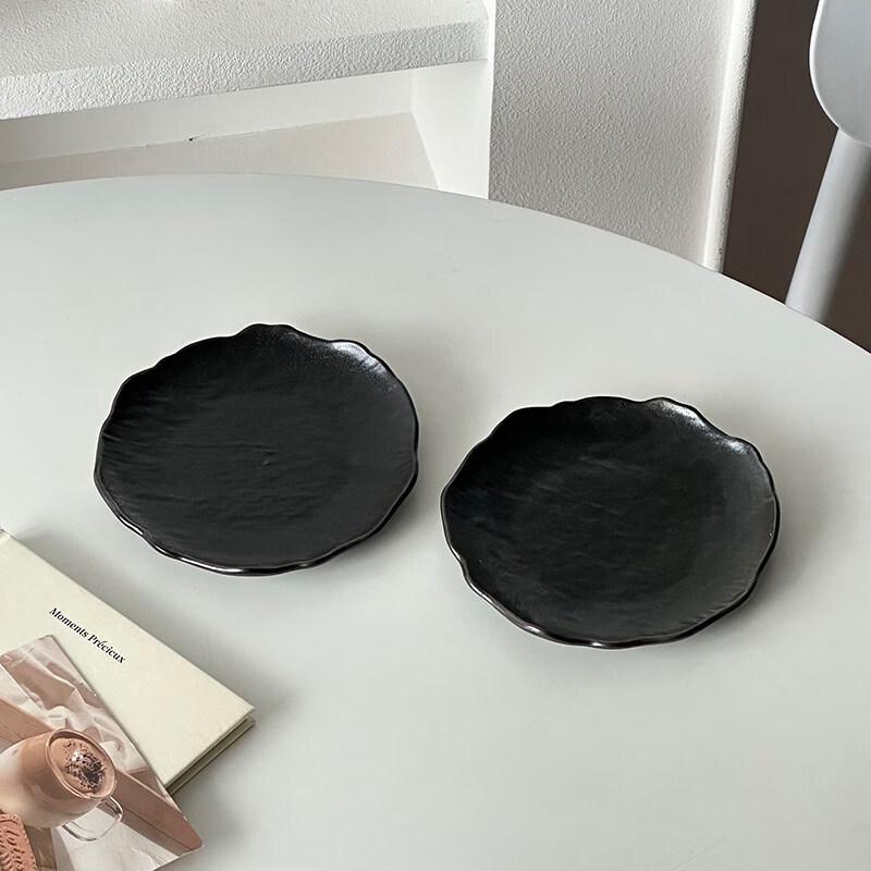 

Youde Creative Rock Pattern Ceramic Plates