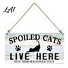 Rustic Pet Door Sign, House Wooden Home Decor Farmhouse Dog Wall Hanging Plaque, Country