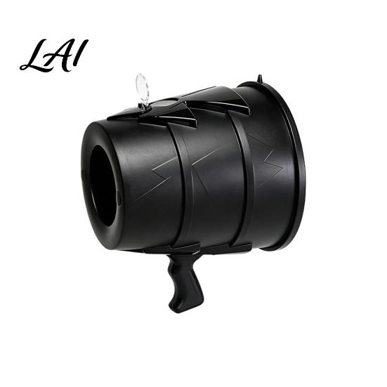 Birthday Gifts for Boys Girls Handheld Air Cannon Toy Portable Shooter Kids Outdoor Reusable Wave Toy Play Bubble Machine Funny Prank Christmas