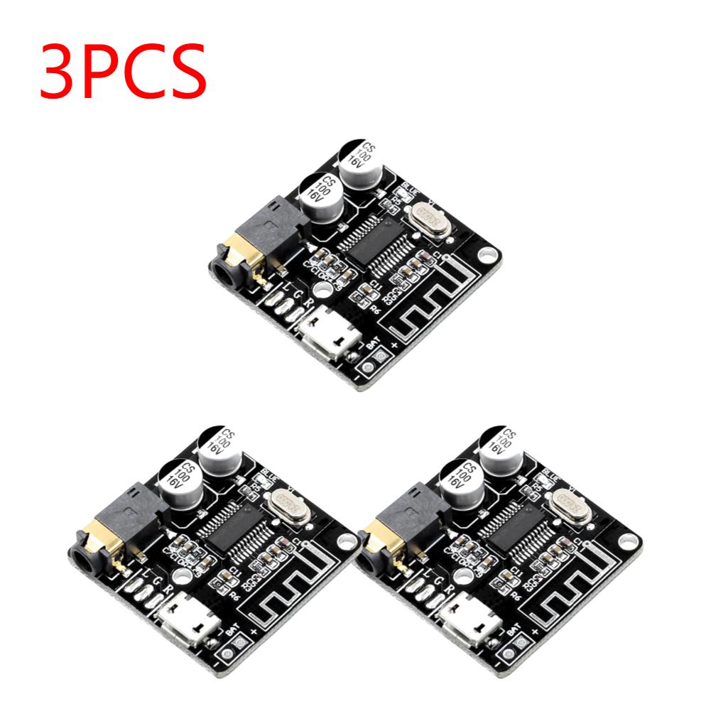 1-10pcs VHM-314 Wireless Stereo Music Module Audio Aux Bluetooth-Compatible 4.1/5.0 MP3 Decoding Player Board Micro USB 5V Power