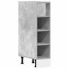 Vidaxl Dolna Szafka Betonowa Szara 20X44,5X81,5 Cm Drewno Klejone