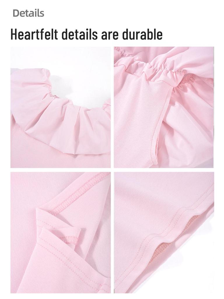 Women's Bud Collar Off-Shoulder Slim-Fit T-Shirt, 2026 Summer Design - Short Sleeves, Pure Desire, Slimming Top