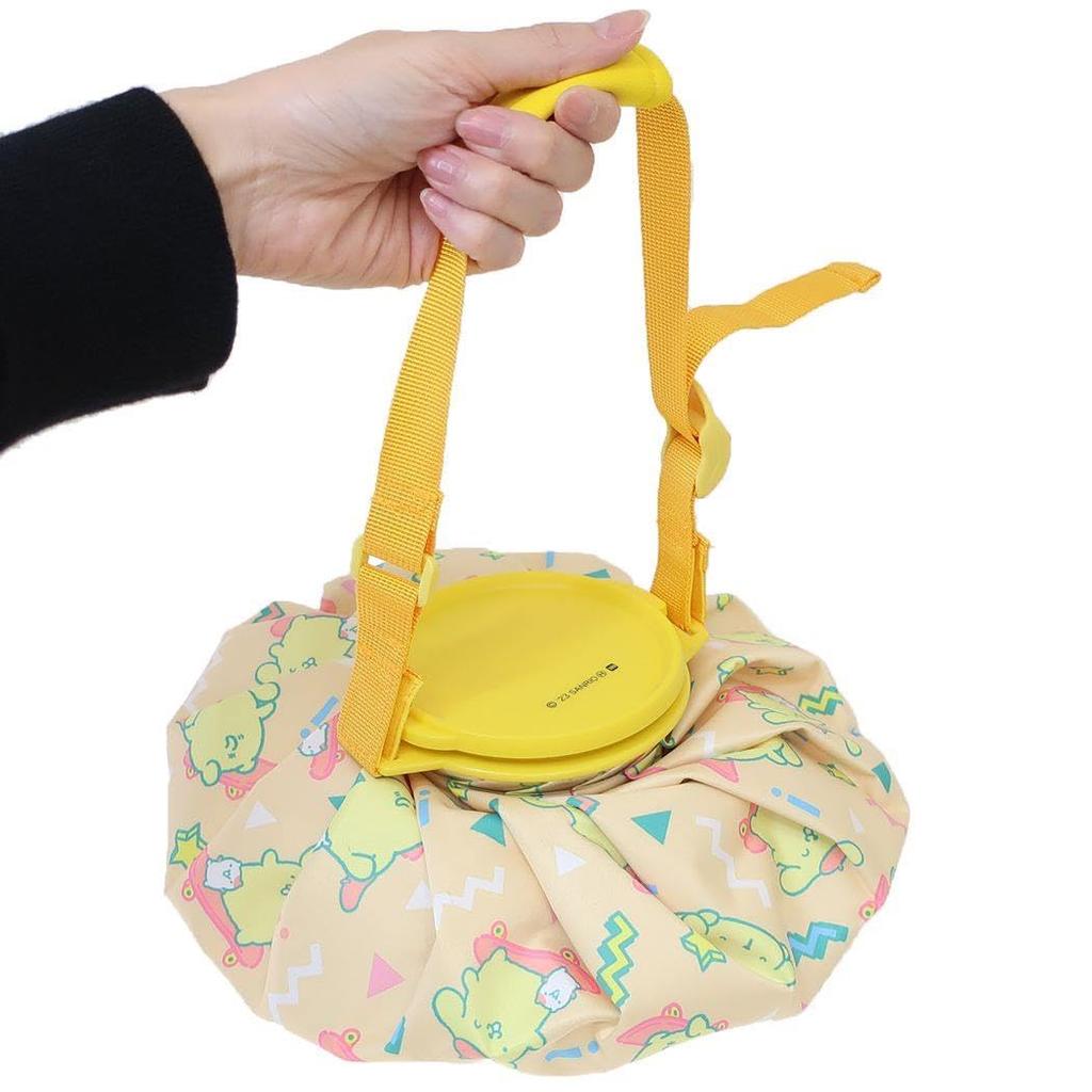 Marushin Ice Icing Sanrio Pompompurin Cute Pop for Club and 3825002100 Pack, Bag, Purin, Activities, Sports, Outdoors,