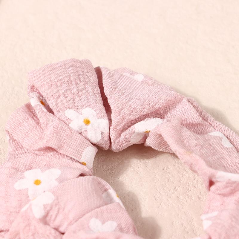 10Pcs Hair Rings Simple Cute Women Classic Large Intestine Hair Rings Marble Head Spring Summer Hair Accessories