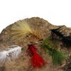 Fly Fishing Lure with Sharp Hook Realistic Hand Tied Feather Bionic Fly Fishing Bait Freshwater Saltwater Bass Trout Fishing Accessories