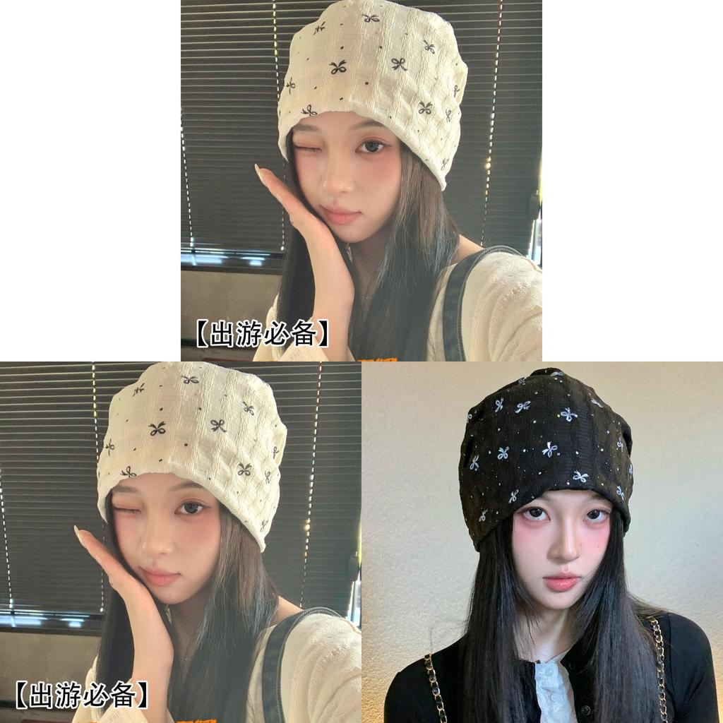 Cotton Summer Beanie Hat With Breathable And Windproof Features For Casual Wear