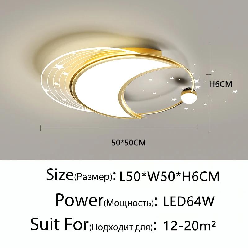 Modern Simple LED Ceiling Lamp Home Decor Bedroom Study Fixture Creative Dining Living Room Lights Children's Room Chandelier