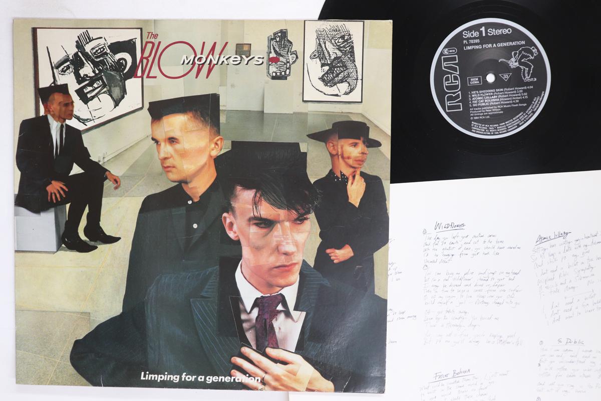 LP Record BLOW MONKEYS  Limping For A Generation PL70395 RCA 1984 UK Rock Used