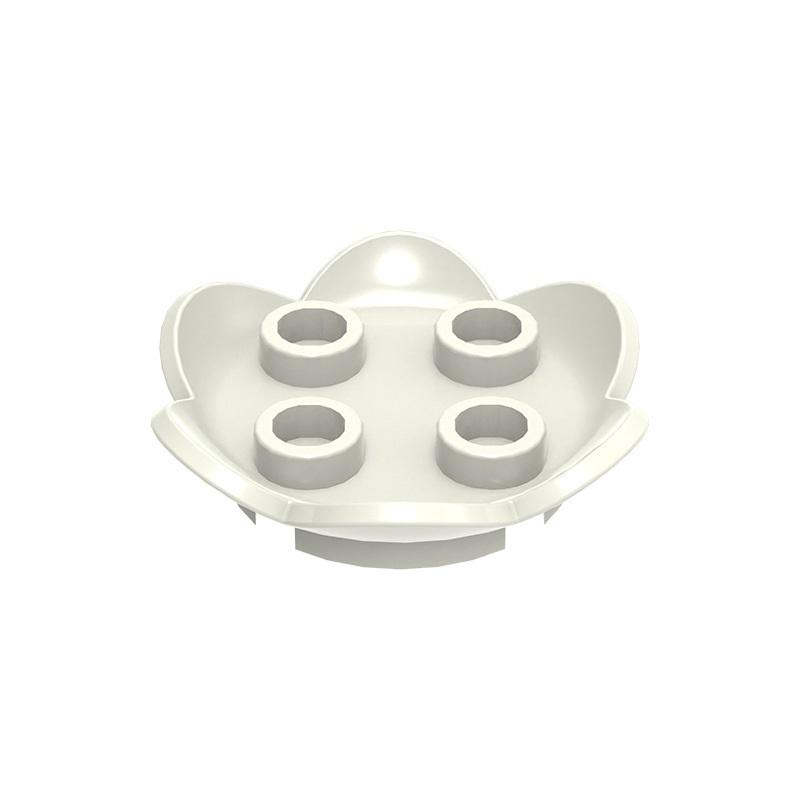 

Non-Toxic Moc 10Pcs 15469W Special 2 X 2 With 6 Petals Plant Leaves Building Blocks Garden Glass House Bricks Particle Toys Children Gift