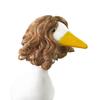 3/4Pcs Porch Goose Wig with Elastic Drawstring Lawn Goose Outfit DIY Outdoor Garden Patio Yard Goose Statue Hairpiece Decoration Accessories