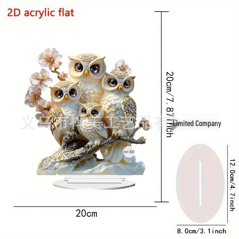 Mother s Day Animal-Themed Acrylic Ornament: Celebrating Deep Mother-Child Love Acrylic Desktop Ornament