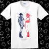 T-shirt Nude Naked Cowboys Sid Vicious Punk Rock Mème Cadeau Drôle Unisexe
