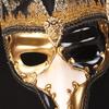 Halloween Party Long Nose Half Face Bell Mask Christmas Cosplay Costume