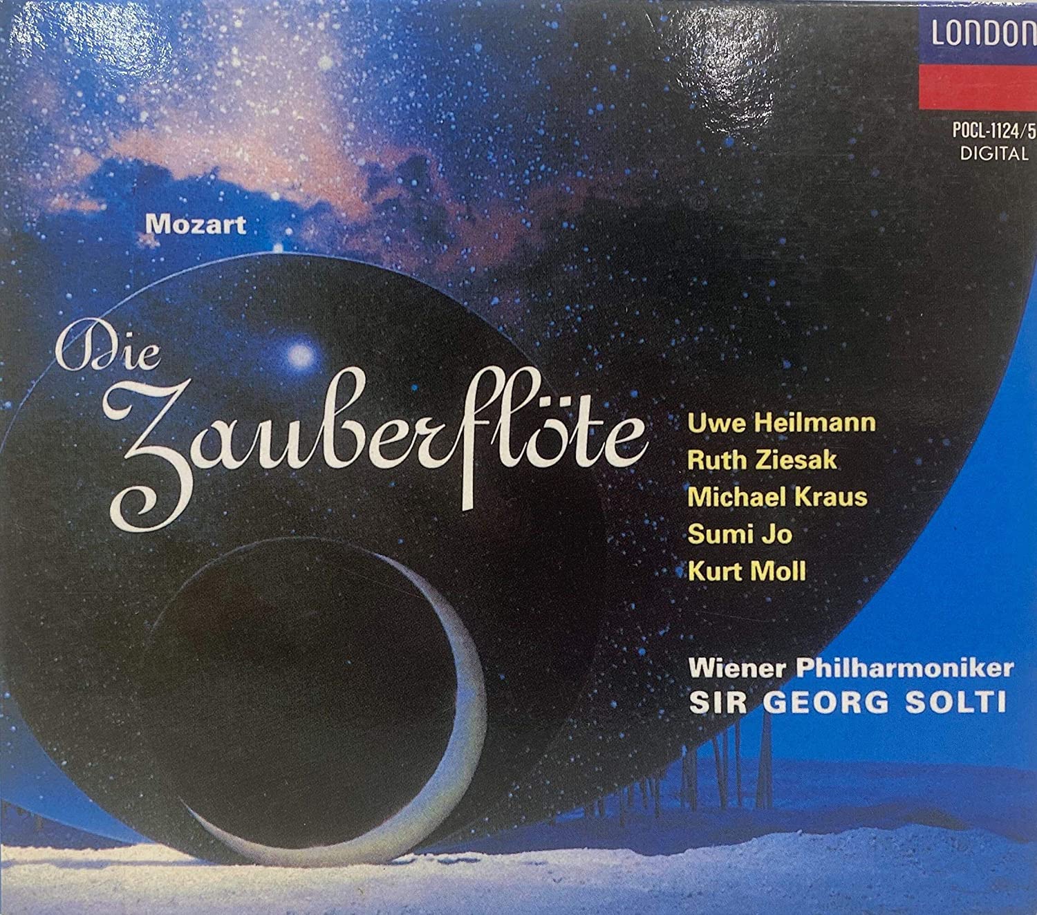 

CD JO (SUMI) - Mozart: Opera The Magic Flute POCL11245 Japan ObiClassical Used