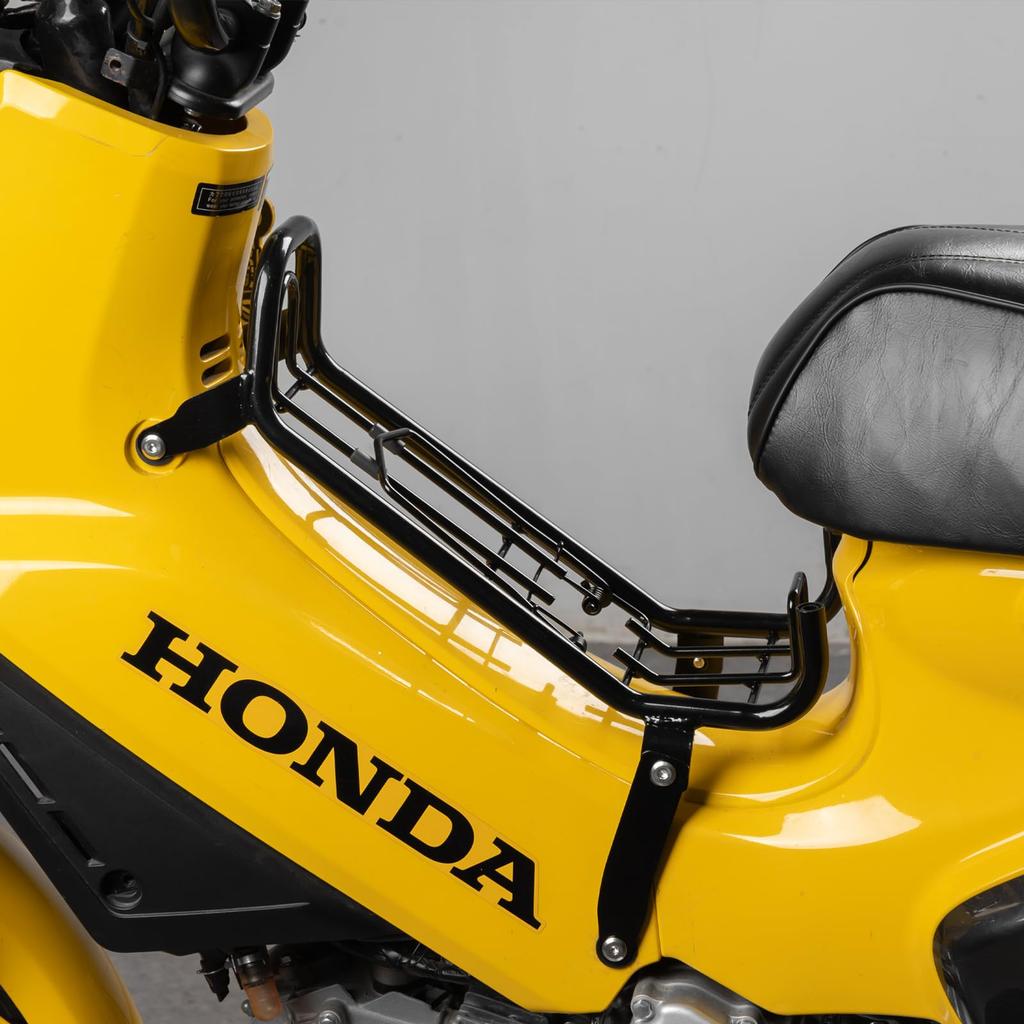 Porta-bagagens central HI-LINE para Super Cub, Cross Cub 50, 110, CC50 e CC110, Porta-bagagens do Vietnã, Aço, Peças Custom para Motocicleta