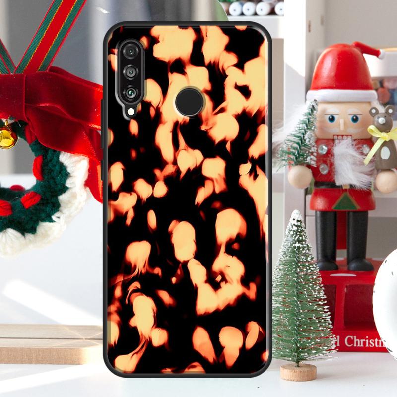 Vintage Tortoise Shell For Huawei Nova 7i 8i 11i 12i 12s Y73 Y70 Y90 Y60 Y72 Y61 Y91 9 10 SE P30 Pro P40 Lite Case