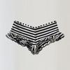 VIONA Mode Femme Emo Noir Décontracté Imprimé Mode Y2K Sexy Coupe Ajustée Polyvalent Taille Basse Gothique Hip-hop Street Short