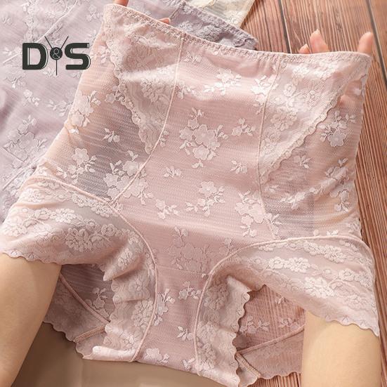 Women Panties Seamless High Waist Thin Lace High Elasticity Good Breathability Butt-lifted Slim Fit Thin Quick Dry Casual Sport Underpants Lady Briefs