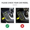 ABS Carbon Fiber Texture for BMW 3 4 Series 3GT F34 F30 F31 F32 F33 F36 2014 2018 320i Multimedia Panel Center Gear Shift Stick