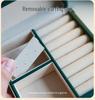 High-Capacity Multi-Layer Jewelry Organizer Box with Lock & Mirror