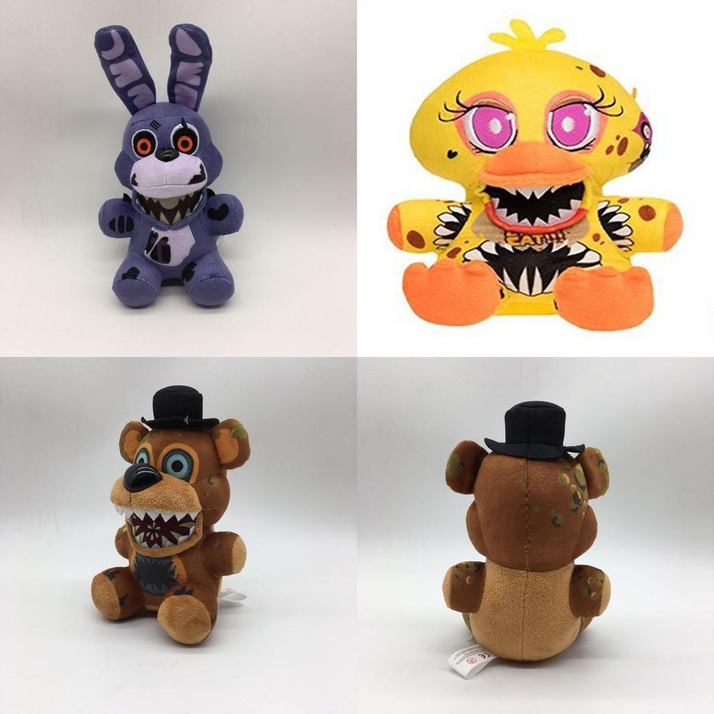 Freddy's Friends Plush Toy Cute Soft Stuffed Animal Chica Bonny Foxy 18cm Gift