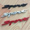 Version Sport Du Label de Voiture en Métal Lettre de Mot Sportif Métal Chromé 3D Autocollant Emblème Badge Décalcomanie Voiture Voiture