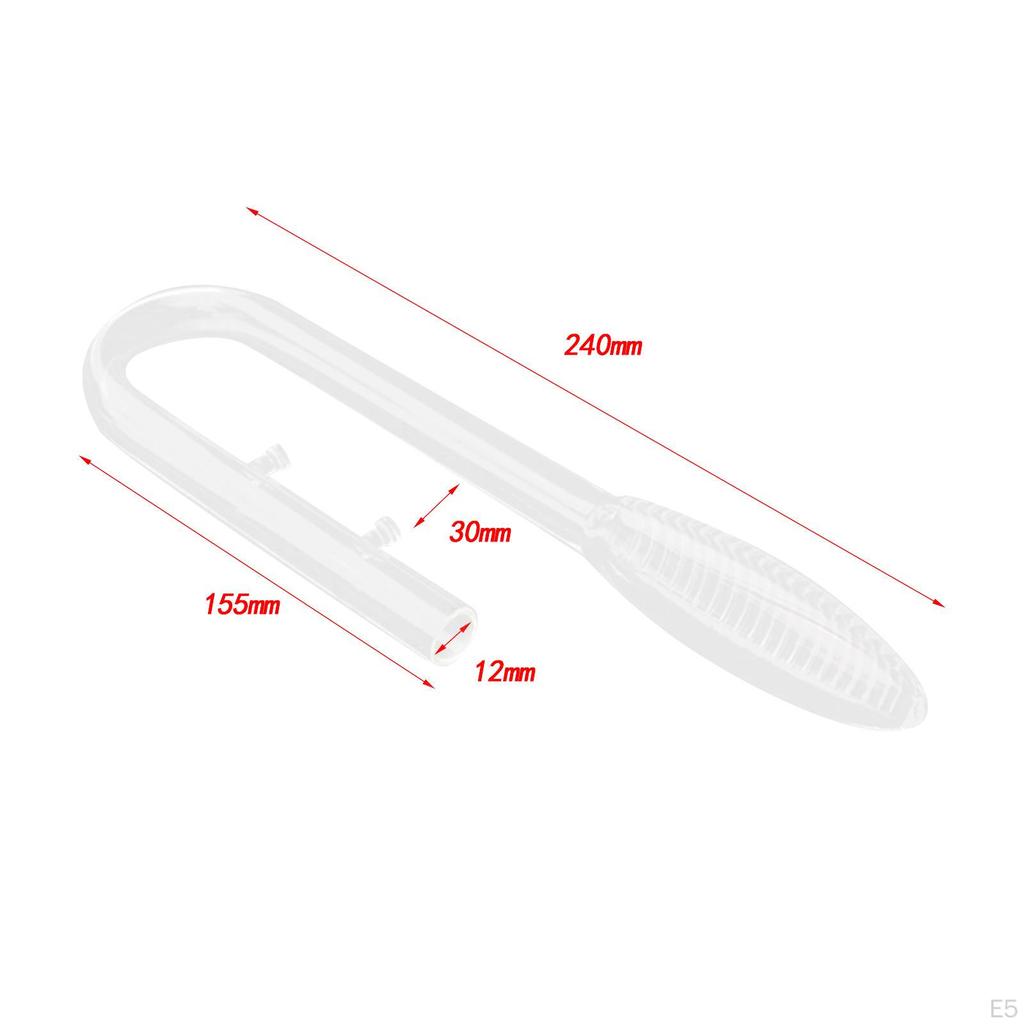 Aquarium Inlet Tube Violet Pipe Adjust The Easy To Clean