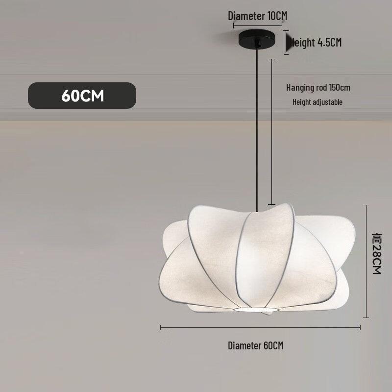 Wabi-Sabi Zen Style Propeller Chandelier