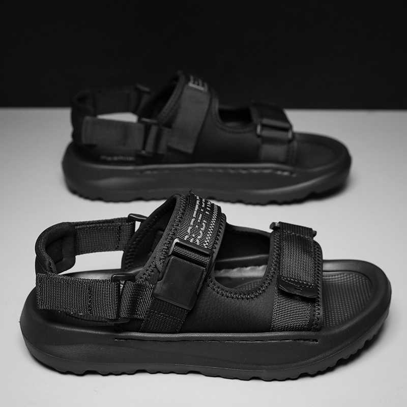 Fashion Lightweight Round Nose Men Trends Shower Slippers Shoes Cute Sandals Sneakers Sports Saoatenis Outings Comfortable Sheos