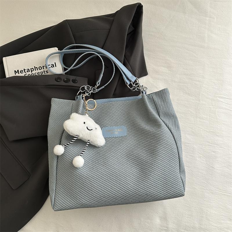 French niche bag feeling tote bag 2025 new trendy fashion big bag women's bag versatile casual shoulder bag new