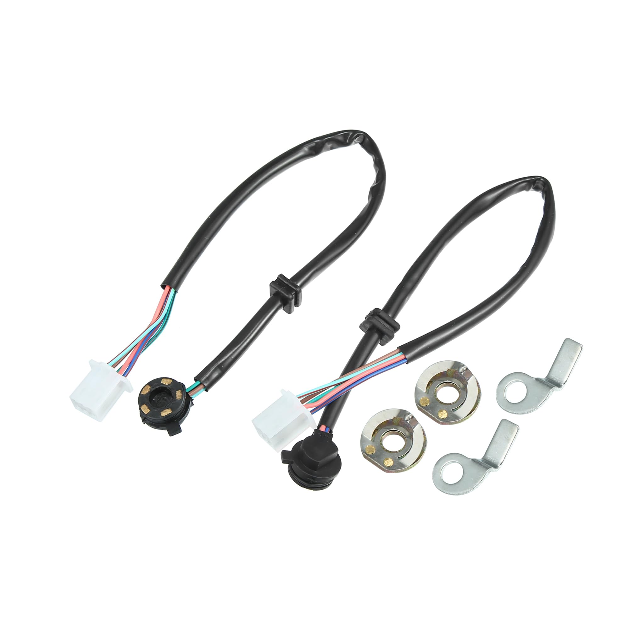 

BULLSPANN Gear Position Sensor Plastic Black for Honda Motorcycle Accessories 2pcs Replacement Parts Accessories Replacement