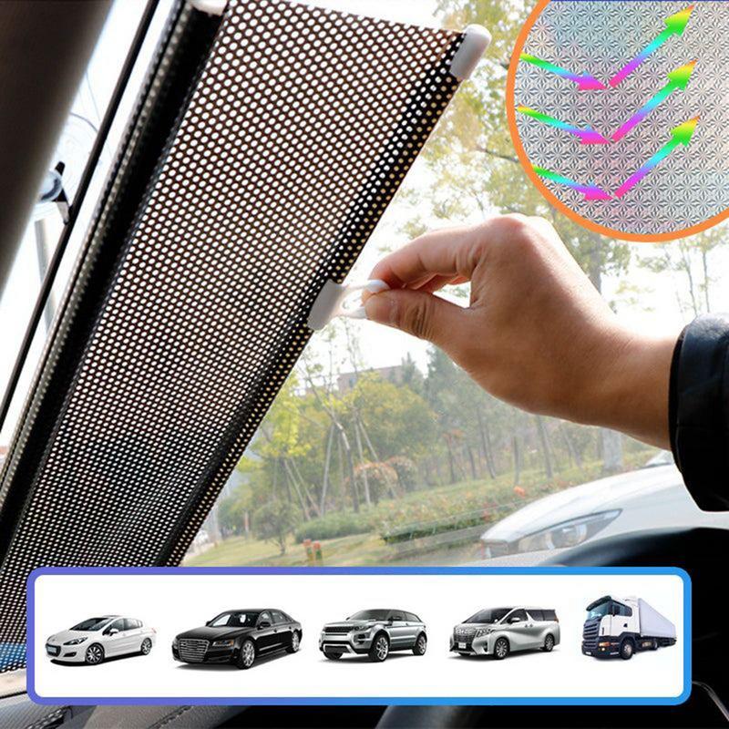 

Car Window Shades Retractable Auto Window Roller Shade Windshield Sunblock Guard For Auto Truck Vehicle Glass Sunshade China Mainland