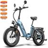 Electric Bicycle Fafrees FF20 Polar 20" Fat Tire 500W Motor Foldable City Electric Bike 48V 24AH LCD Display Shimano 7 Speed