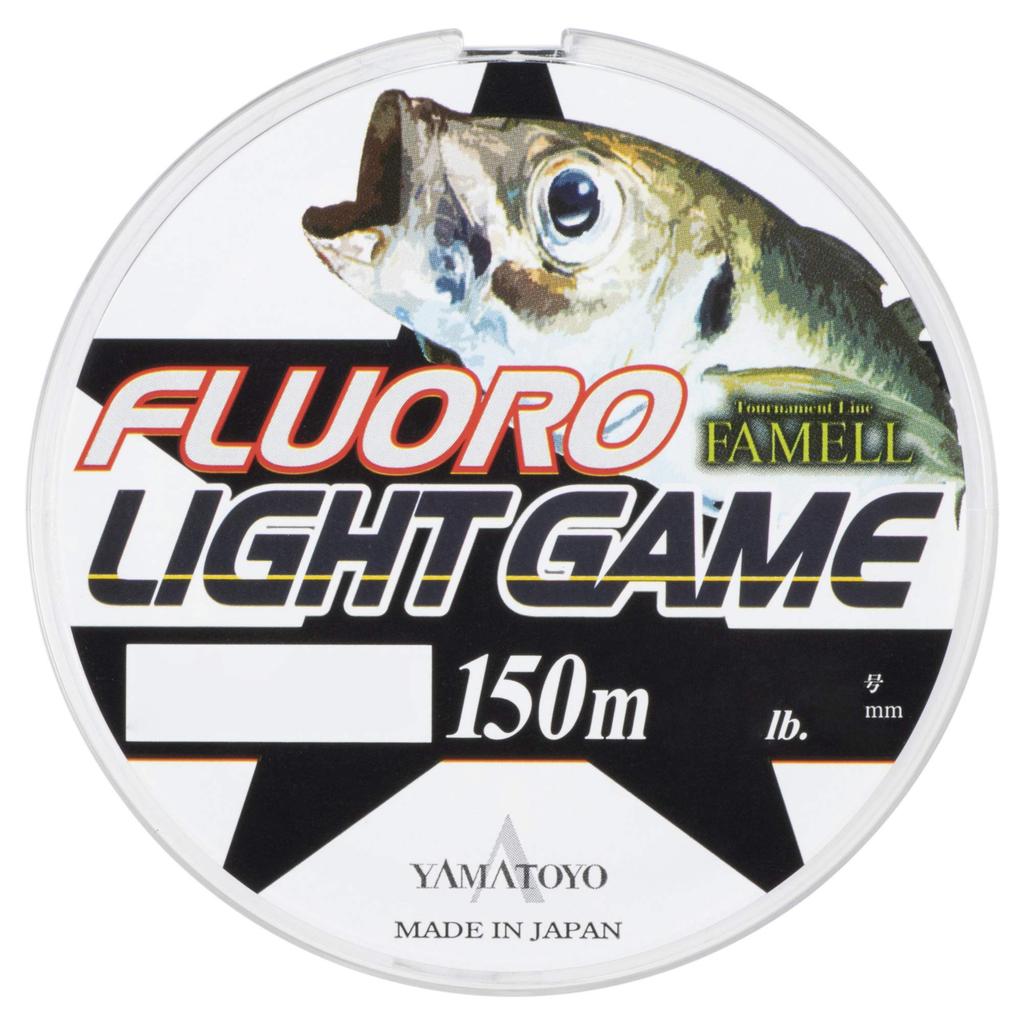 YAMATOYO Fluorocarbon Line Fluorolite Game 150m No. 0.5 1.7lb Clear