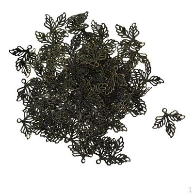 Amuletos Huecos de Filigrana de Hojas