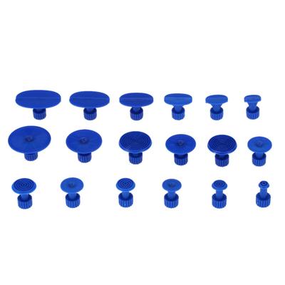 18 Pcs Car Auto Body Dent Repair Tabs Blue