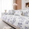 Cotton Twill Sofa Cushion Four Seasons Universal Modern Simple Non-Slip Sofa Cover Cloth Cushion Bay Window Sofa Cover