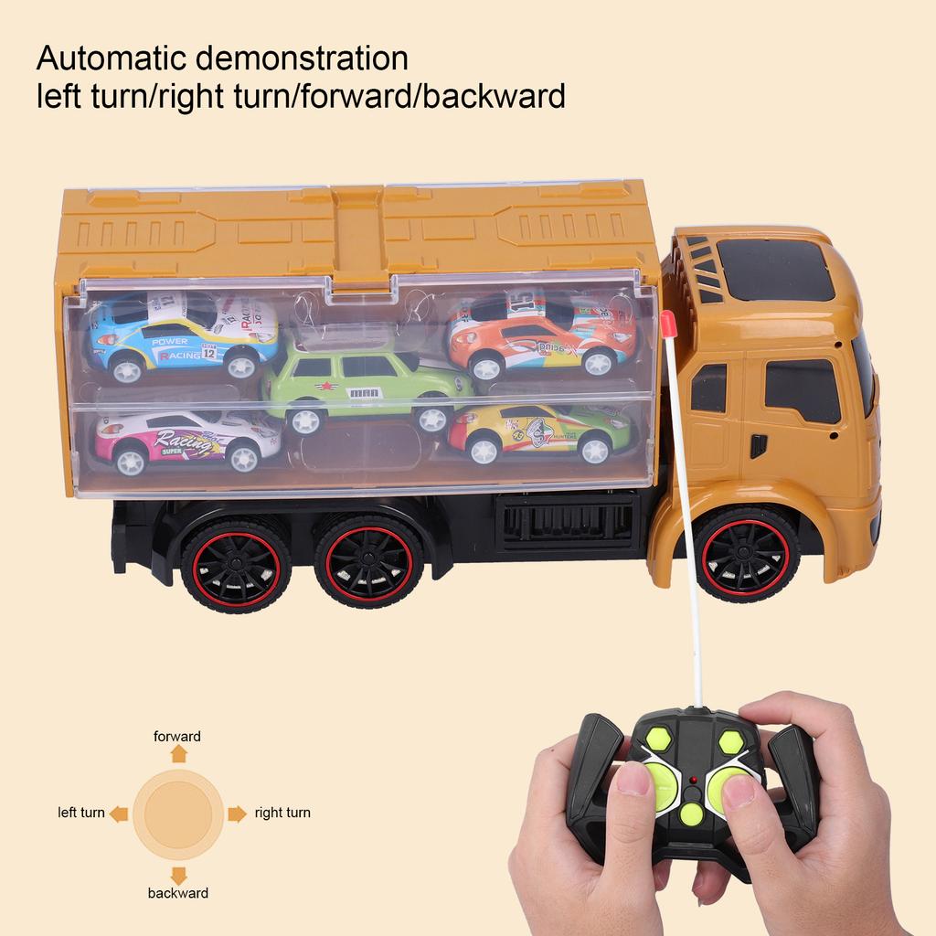 Simulation Remote Control Storage Engineering Vehicle Toy Children Vehicle Toy Set