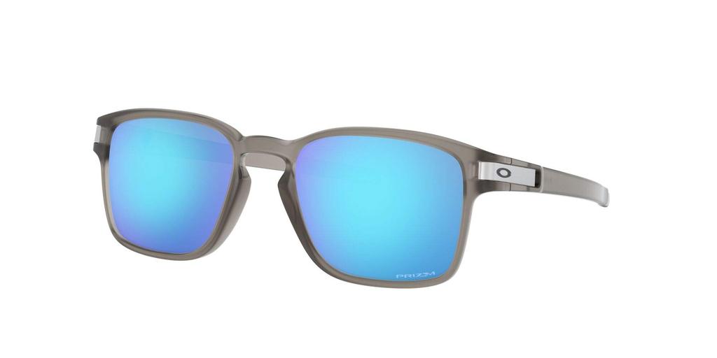Sunglasses 0OO9358 LATCH SQ 935812 MATTE GREY INK Japan 55 [Oakley] (A) (FREE Size)