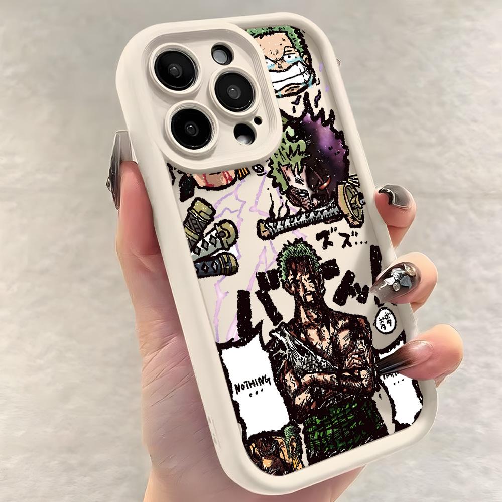 Ones Pieces Luffys Zoros Phone Case for Samsung S26 S25 S24 S23 S22 S21 S20 F06 M16 Note 20 FE Plus Ultra 4G 5G Soft Silicone