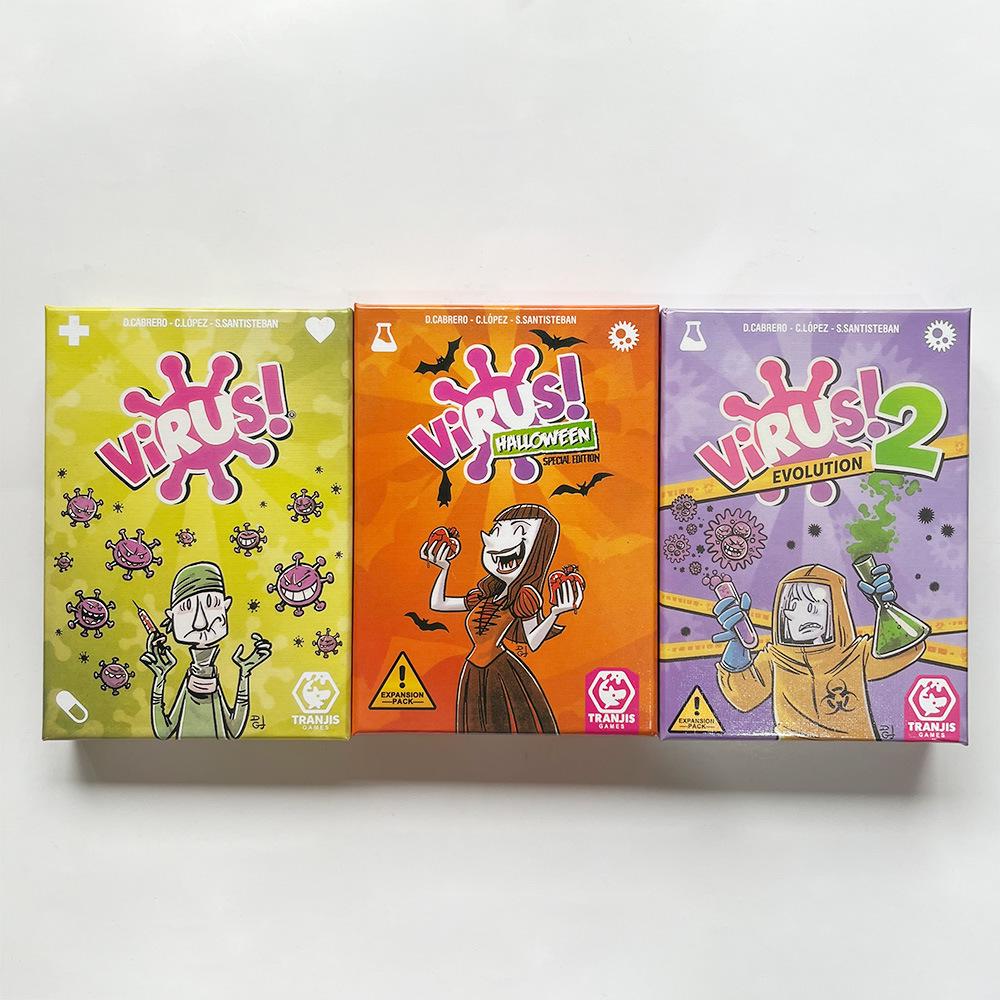 English Version Virus Infection Card Game - Essential Tabletop Play