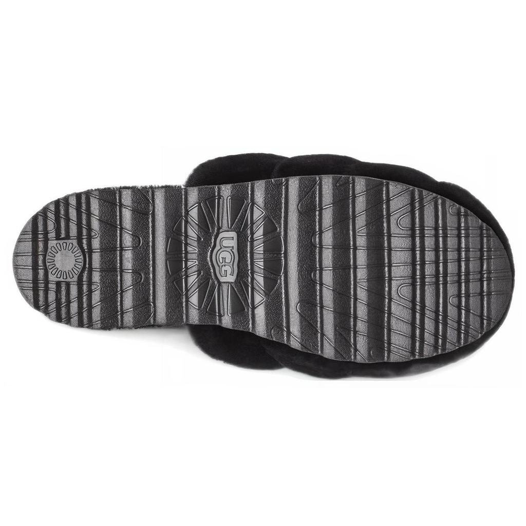 UGG Super Fluff Slipper Black Women's 1121751-BLK