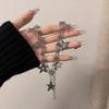 Star Choker Necklace for Women Girl Hollow Star Collar Clavicle Necklace Fashion Jewelry Gift Sweet Cool Y2k Necklace