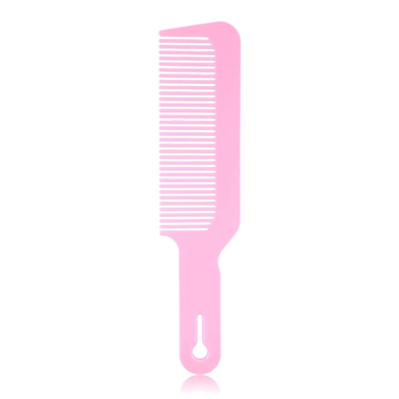 Salon-Grade Teasing Hair Comb - Rounded Wavy Teeth Barber Comb, Flat Top Styling Comb, Hairdressing Tool