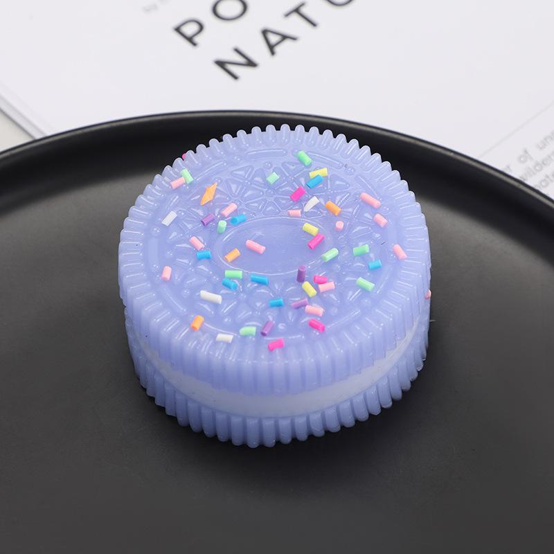 Stressverlichtend Squishy Speelgoed, Taba Squishy Speelgoed, Ultra-Zacht Knijpspeelgoed, Decompressiespeelgoed, Perfect voor Ontspanning bij Stress en Angst paars