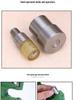 4-12mm DIY Metal Double-Sided Cap Rivet - Decorative Shoe Repair Accessory