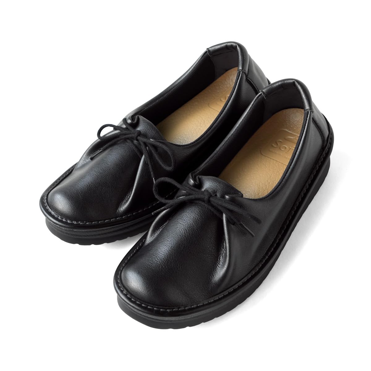 [Belle & Sofa - Gentle Shoe Workshop] Lace-up Shoes for Women - Comfortable, Painless, Easy to Walk In, and Comfortable for Severe Bunions - Slip-on S